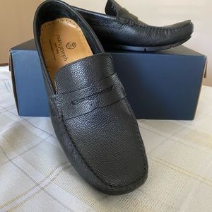 Marc Joseph black slip ons